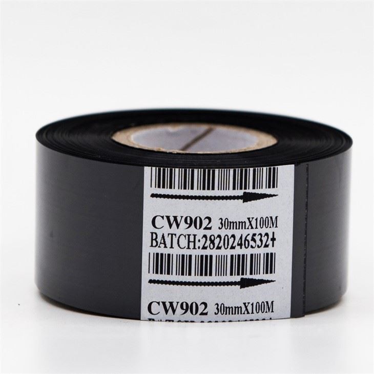 Japan Hot Foil Wax Resin Color Thermal Ribbon 127mm For Plastic Abs And Textile