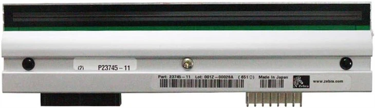P1004236 P23745-11 Tulostuspäähän ZEBRA 170XI4 Label Printer, ZE500-6 Print Engine RH LH 203DPI